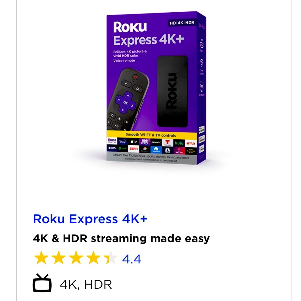 Roku Express 4K  Plus